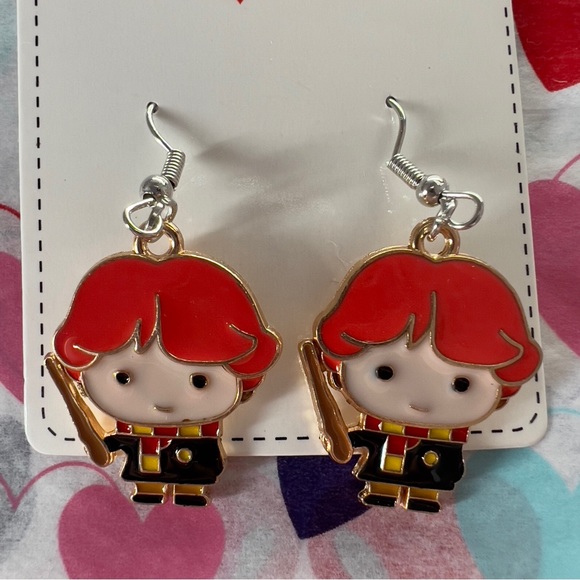 HARRY POTTER RON WEASLEY earrings - Picture 2 of 3